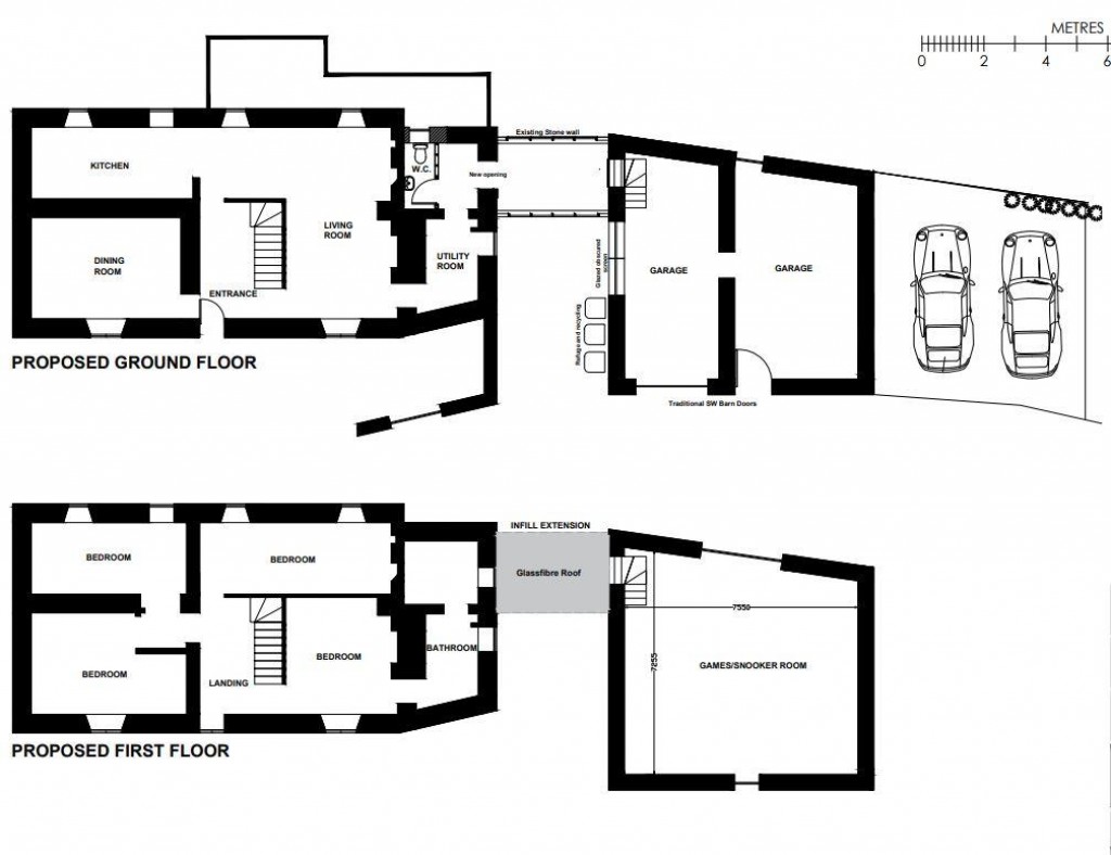 Floorplans For Tuckenhay, Totnes