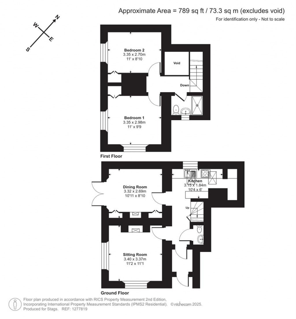 Floorplans For Michaelstow, Bodmin