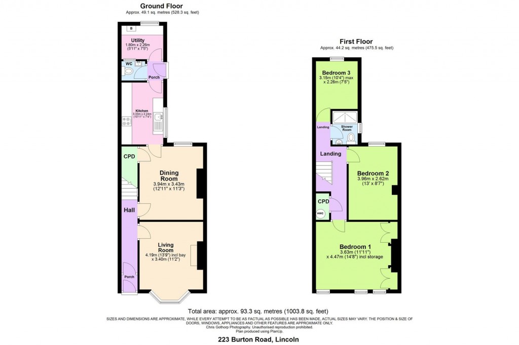 Floorplans For Burton Road, Lincoln