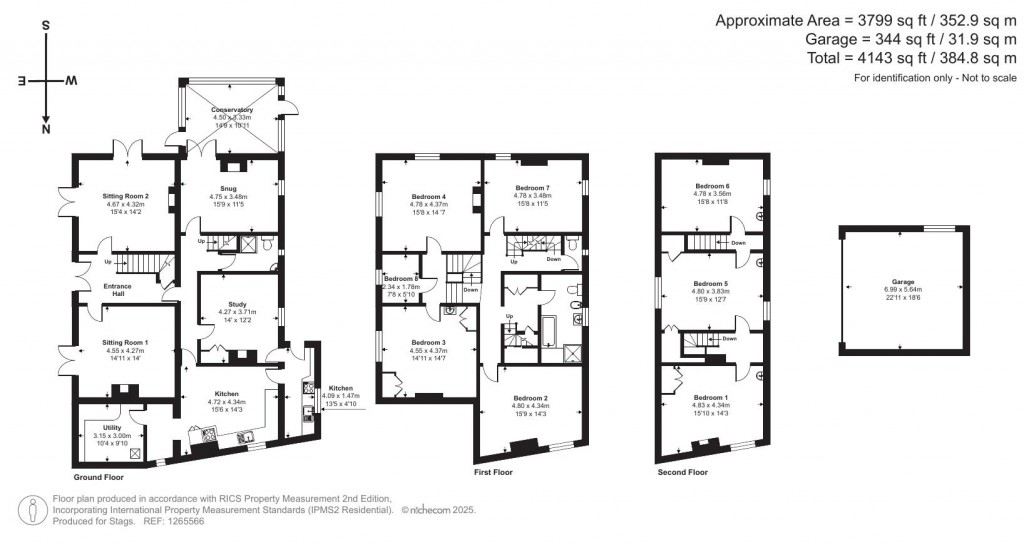 Floorplans For Dark Lane, Bridport