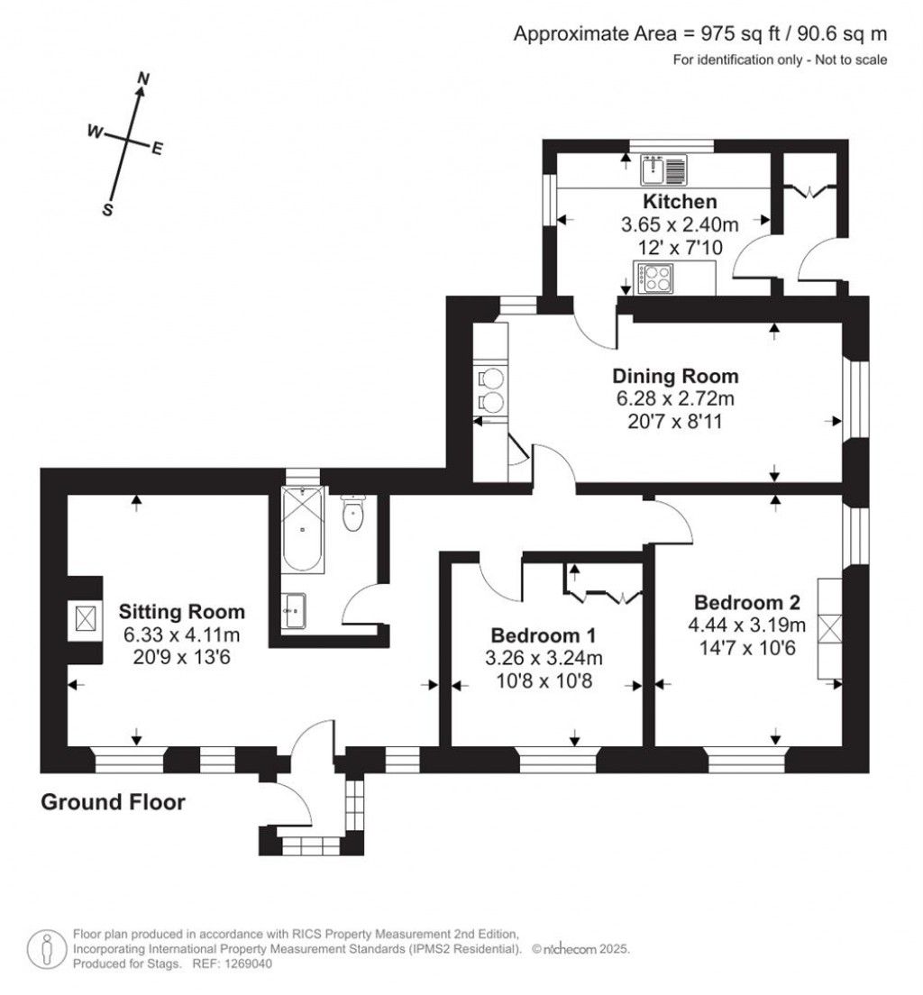 Floorplans For Bossiney, Tintagel