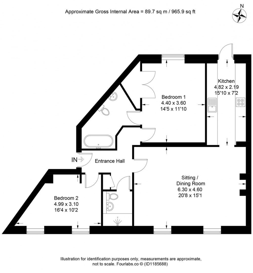 Floorplans For Beacon Terrace, Torquay