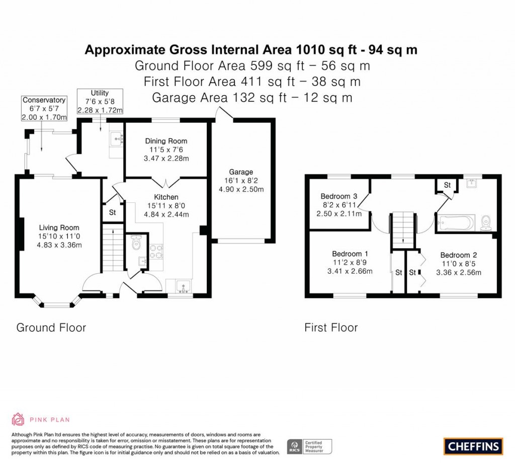 Floorplans For Juniper Drive, Ely