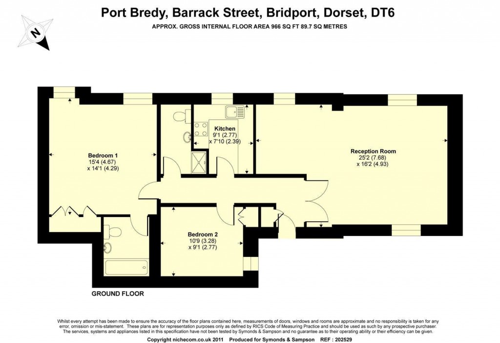 Floorplans For Port Bredy, Bridport