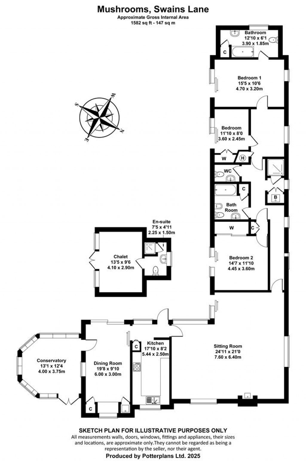 Floorplans For Bembridge, Isle of Wight