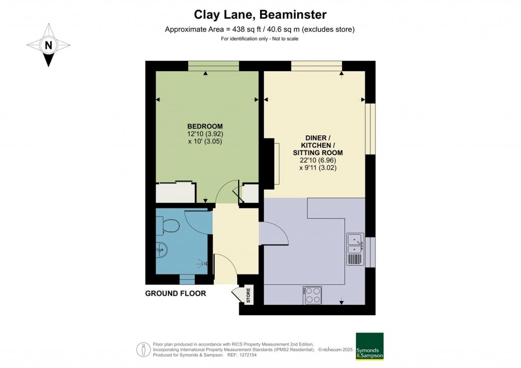 Floorplans For Clay Lane, Beaminster, Dorset