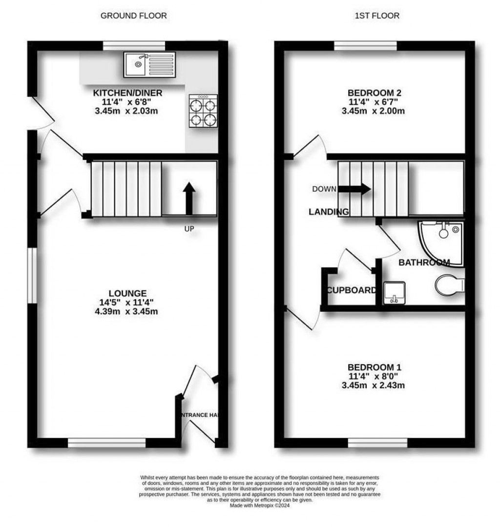 Floorplans For Kingfisher Drive, Burwell