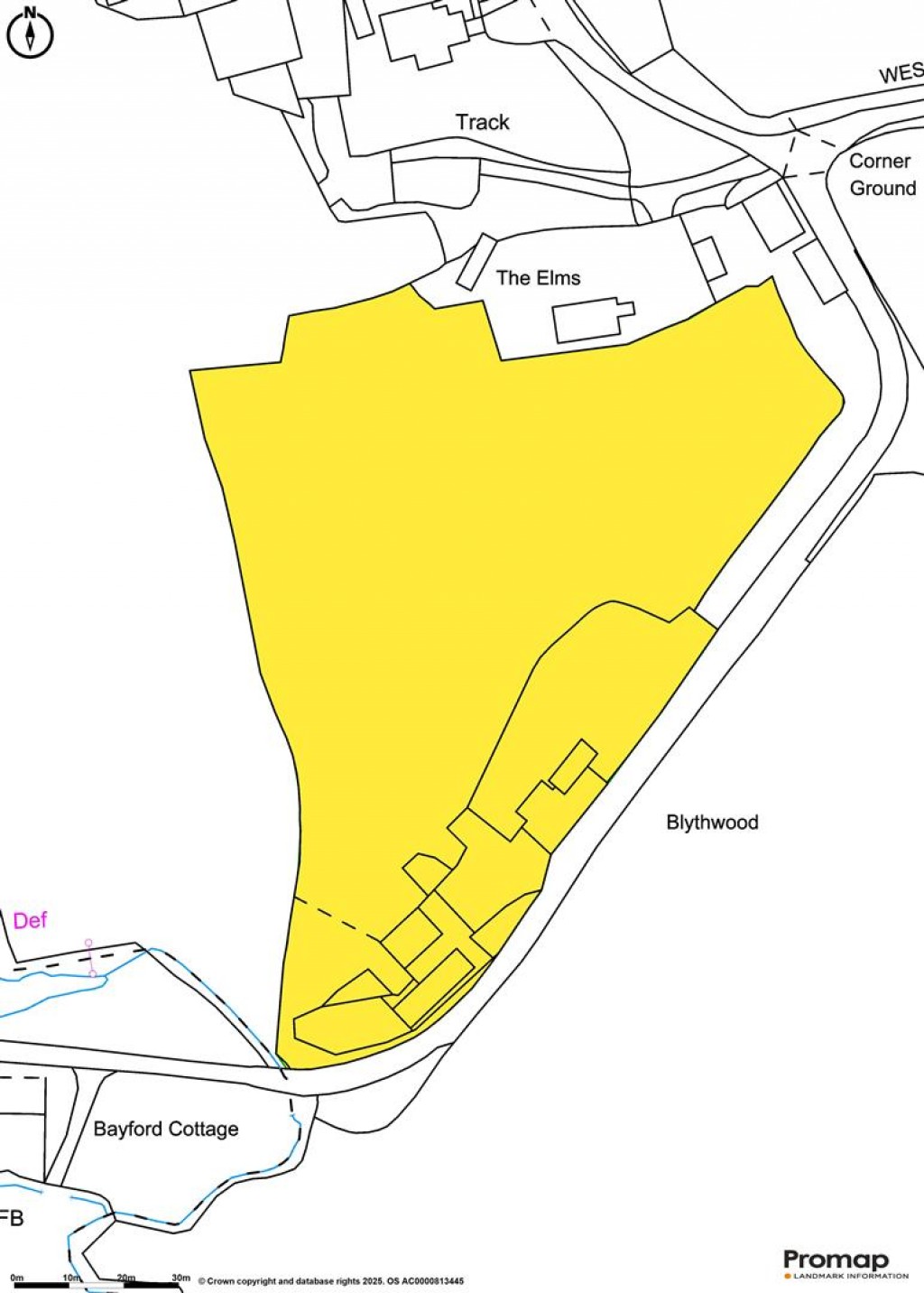 Floorplans For West Lane, Hazelbury Bryan, Sturminster Newton