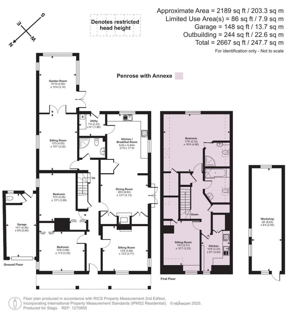 Floorplans For Sticklepath Hill, Sticklepath, Barnstaple