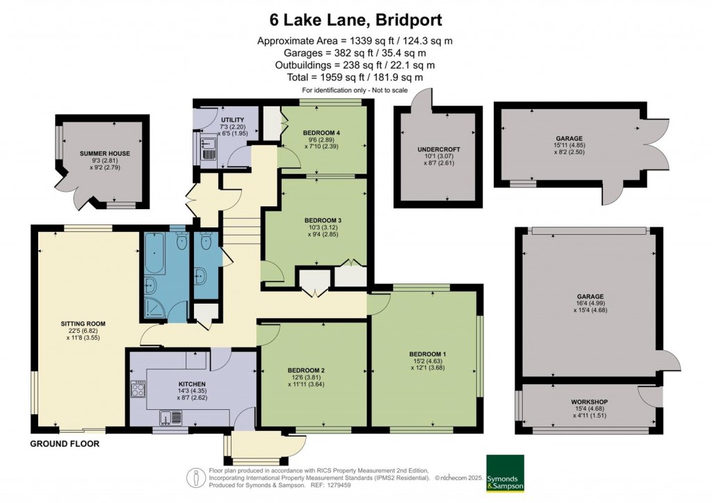 Floorplans For Lake Lane, Bridport
