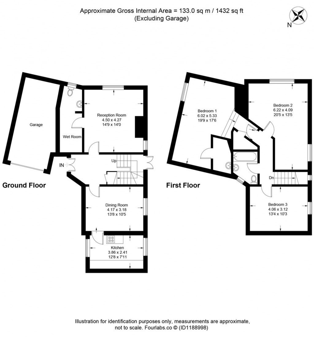 Floorplans For Trull Road, Taunton