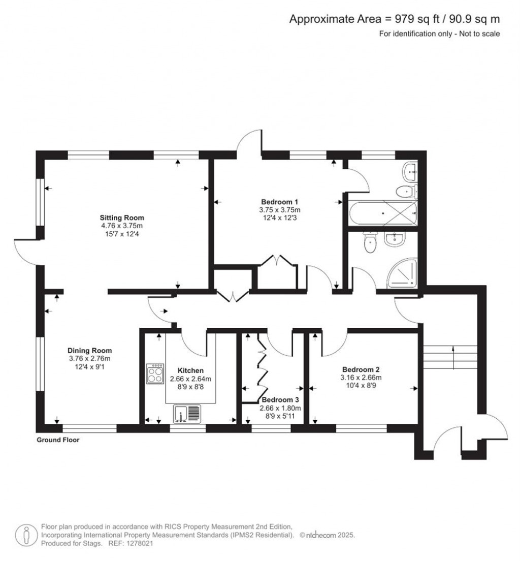Floorplans For Charmouth Road, Lyme Regis