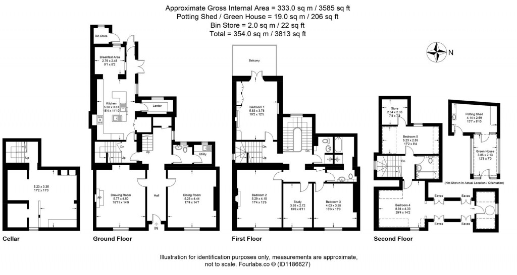Floorplans For Pilton Street, Barnstaple