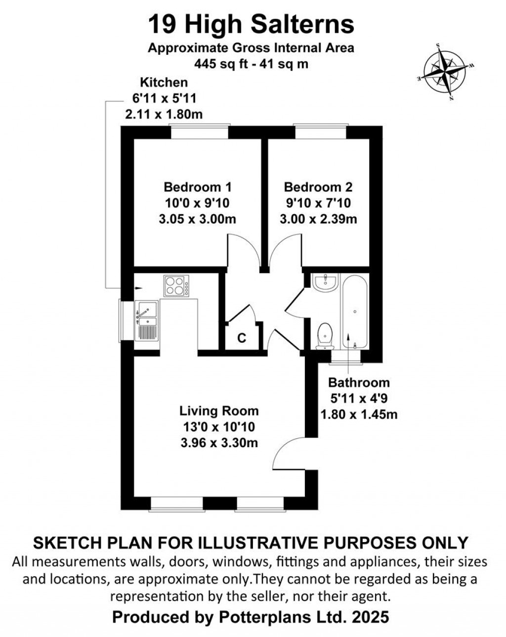 Floorplans For Seaview, Isle of Wight