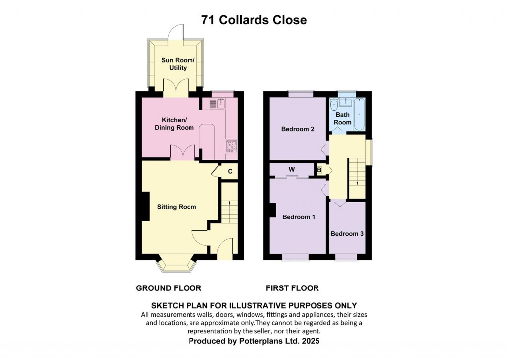 Floorplans For Freshwater, Isle of Wight