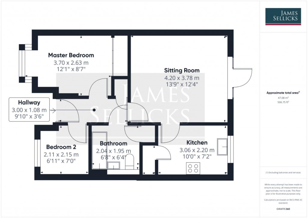 Floorplans For Honeywell Close, Oadby, Leicestershire