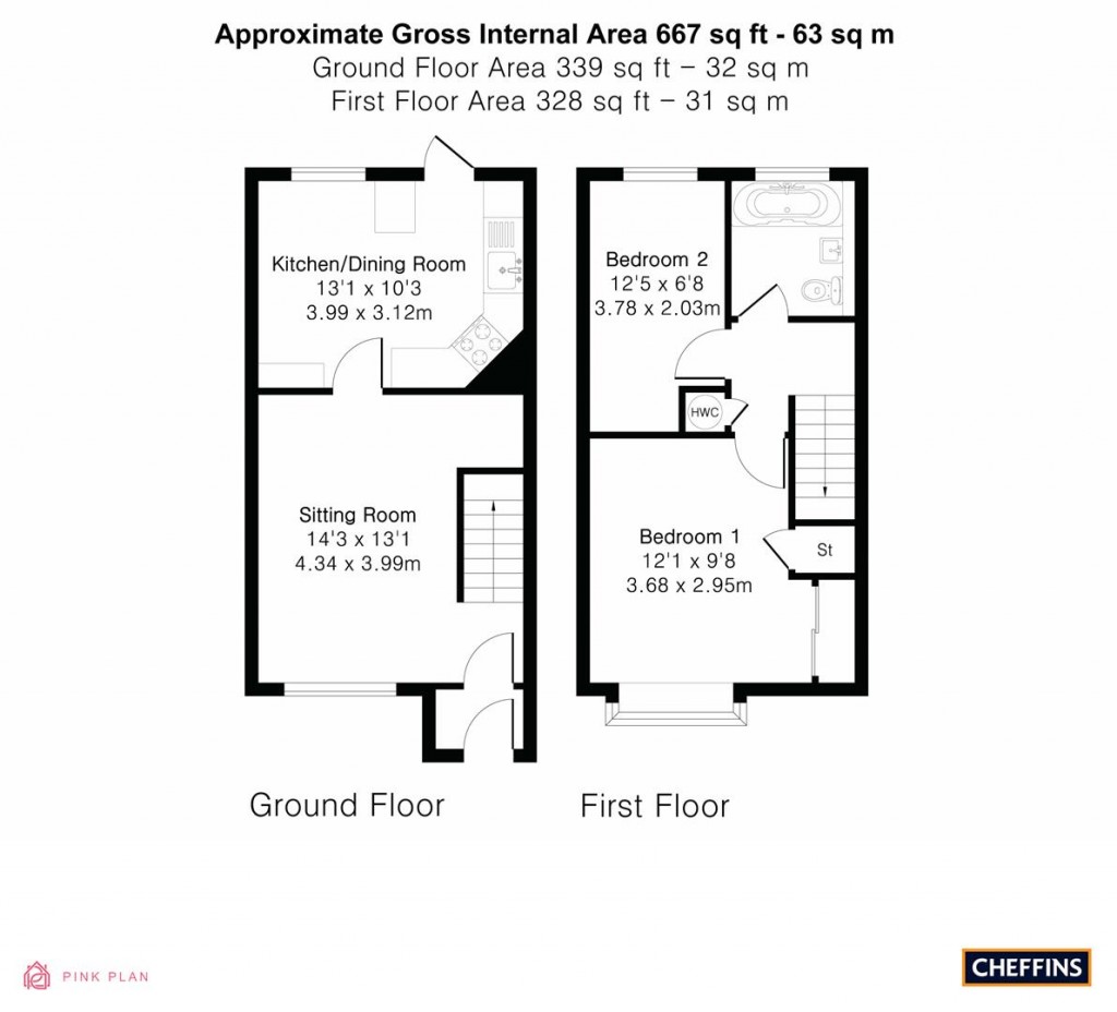 Floorplans For The Lynx, Cambridge