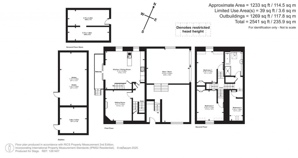 Floorplans For East Anstey, Tiverton
