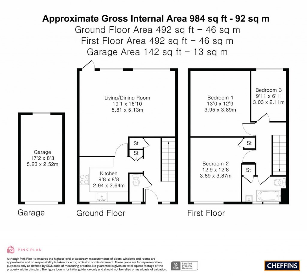Floorplans For Scotsdowne Road, Trumpington