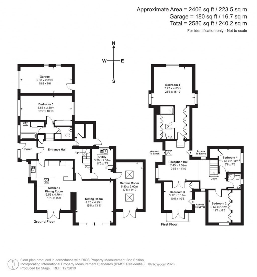 Floorplans For Honeywill Lane, Ilsington, Newton Abbot