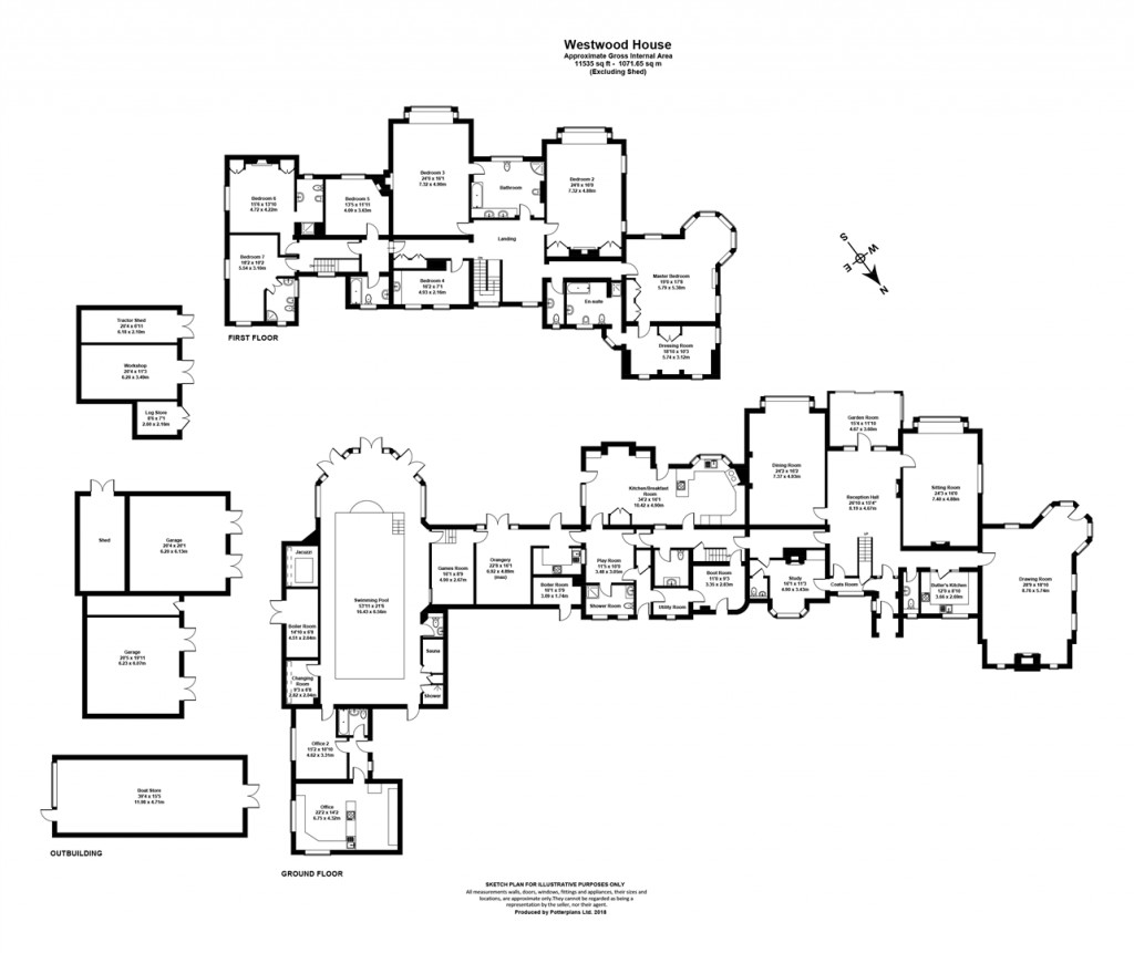 Floorplans For Wootton Bridge, Isle Of Wight