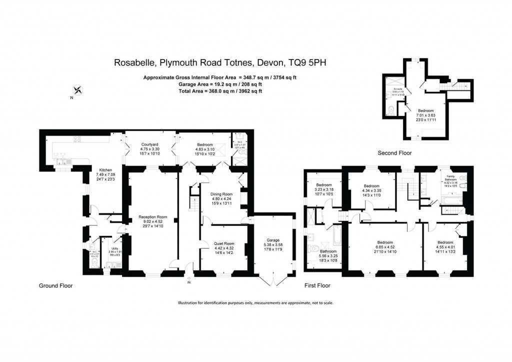Floorplans For Plymouth Road, Totnes
