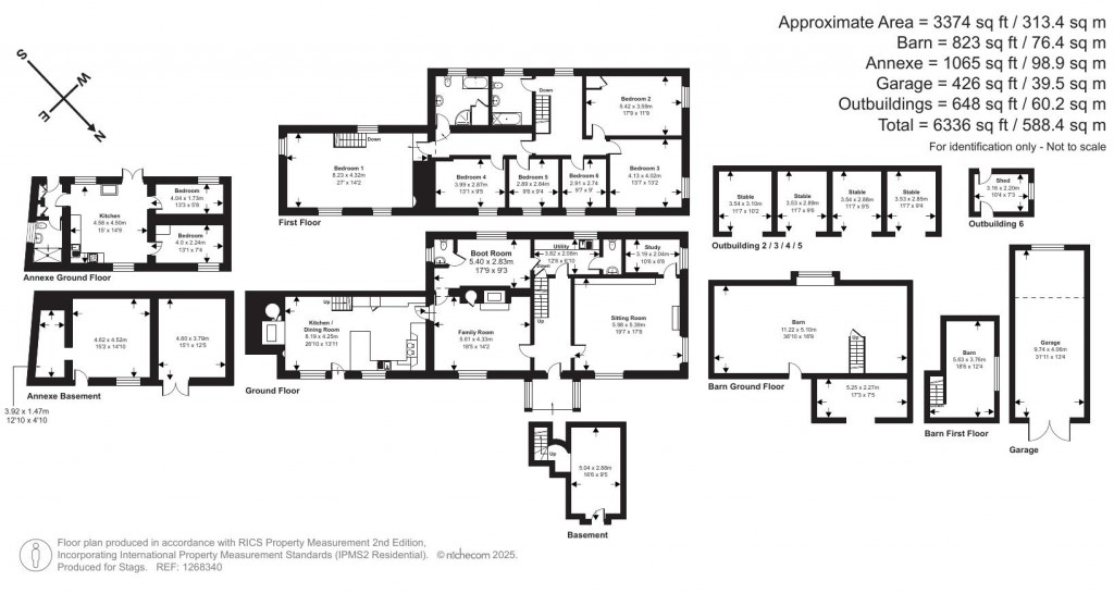 Floorplans For Elworthy, Lydeard St Lawrence, Taunton
