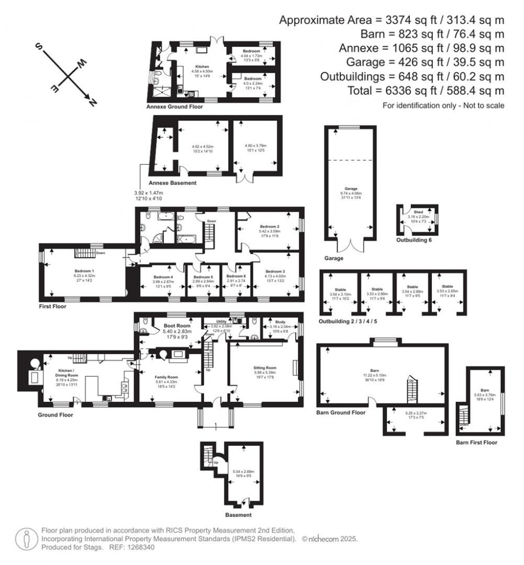 Floorplans For Elworthy, Lydeard St Lawrence, Taunton