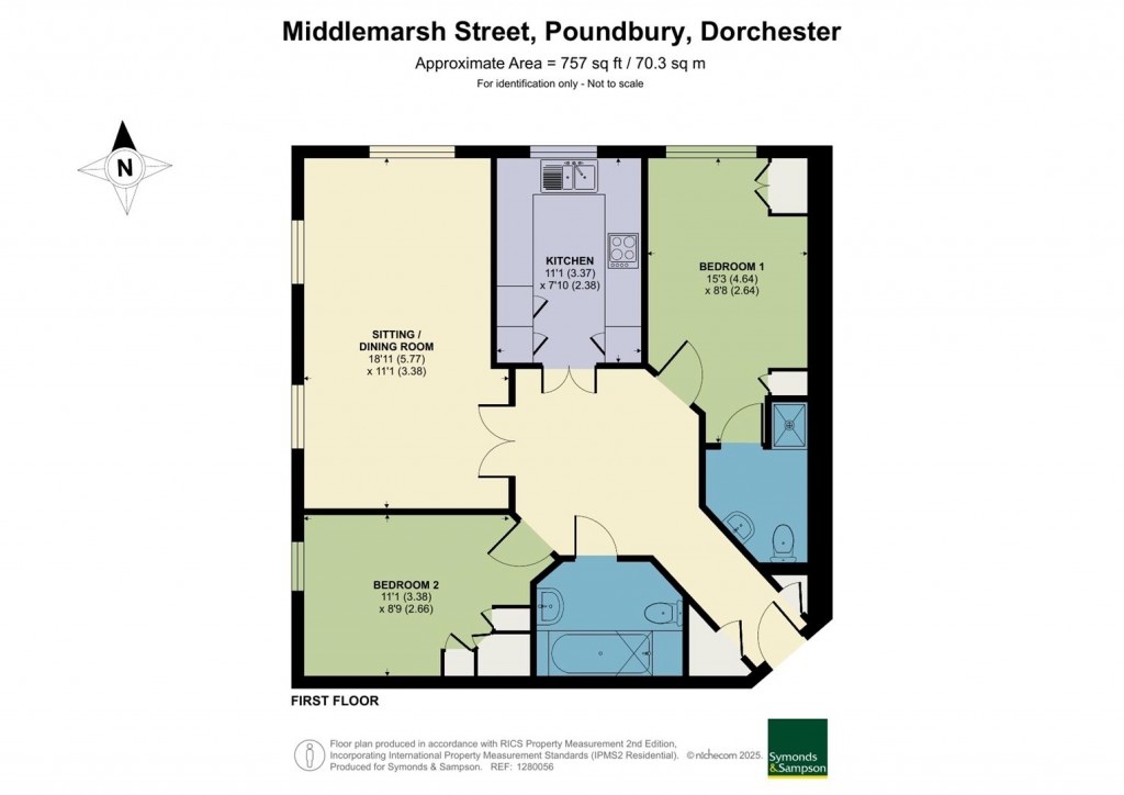 Floorplans For Middlemarsh Street, Poundbury