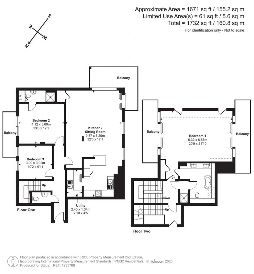 Floorplans For New Road, Bideford