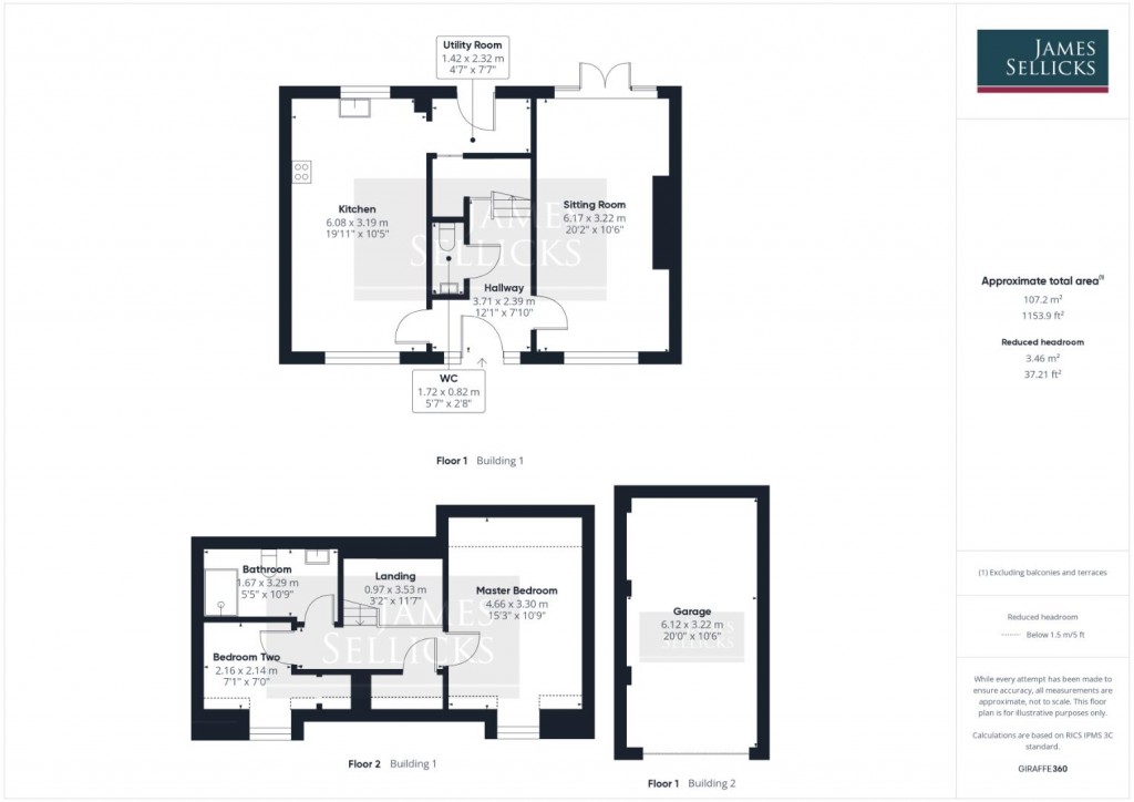 Floorplans For Zouche Way, Bushby, Leicestershire