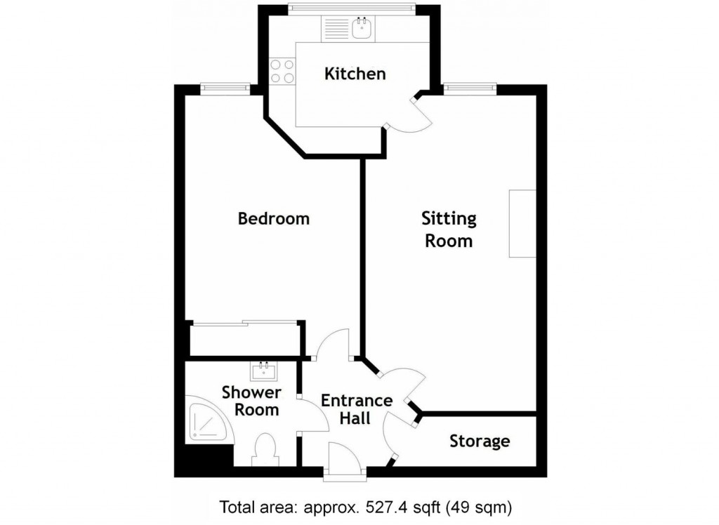 Floorplans For Saffron Lodge, Radwinter Road, Saffron Walden