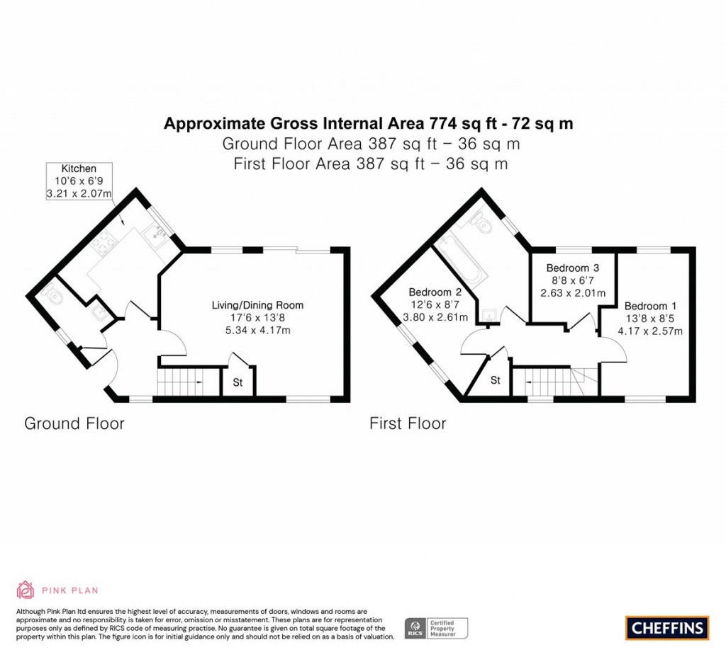 Floorplans For Pearmain Walk, Haverhill