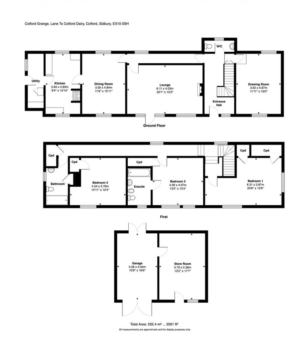 Floorplans For Sidbury