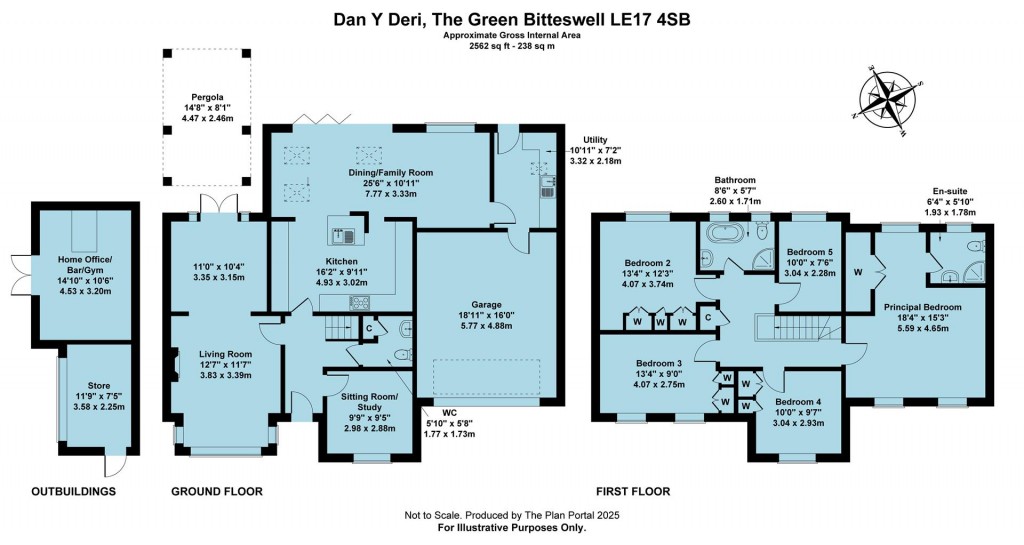 Floorplans For The Green, Bitteswell, Lutterworth