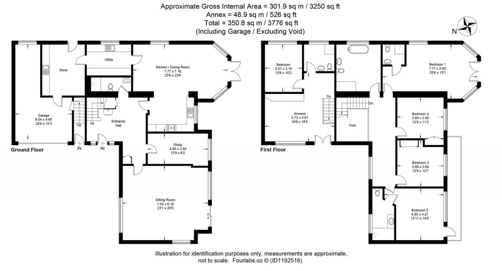 Floorplans For Meadow Road, Torquay