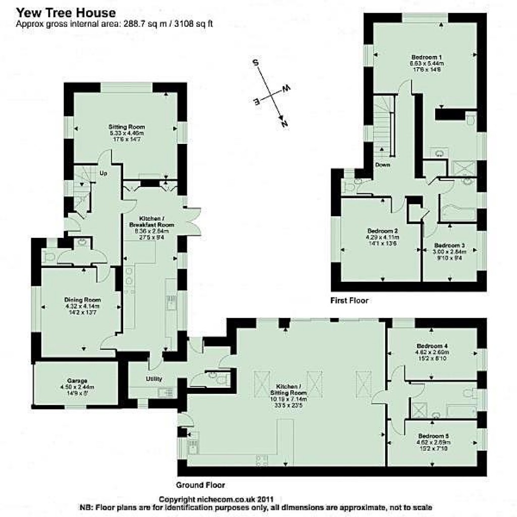 Floorplans For Allington Park, Bridport, Dorset
