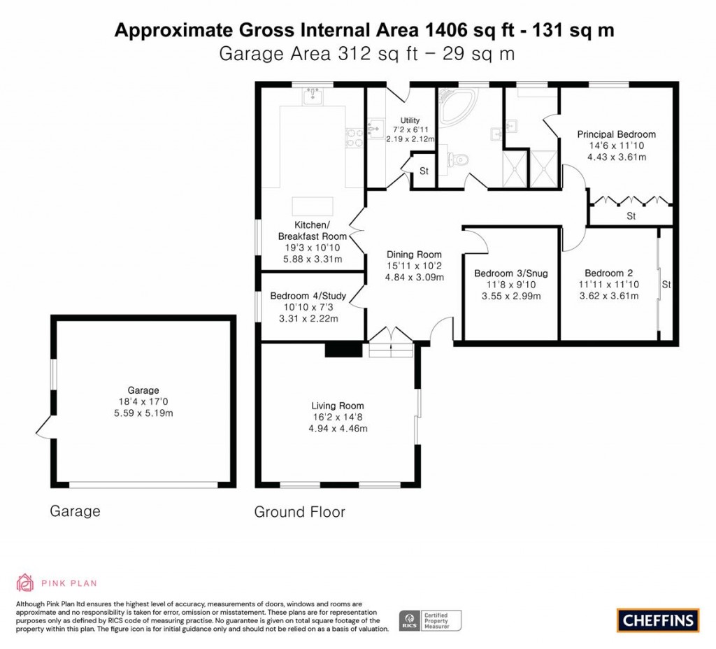 Floorplans For White Horse Road, Kedington, Haverhill
