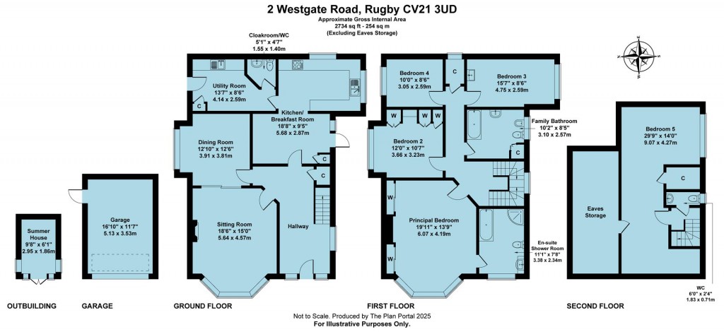 Floorplans For Westgate Road, Rugby, CV21