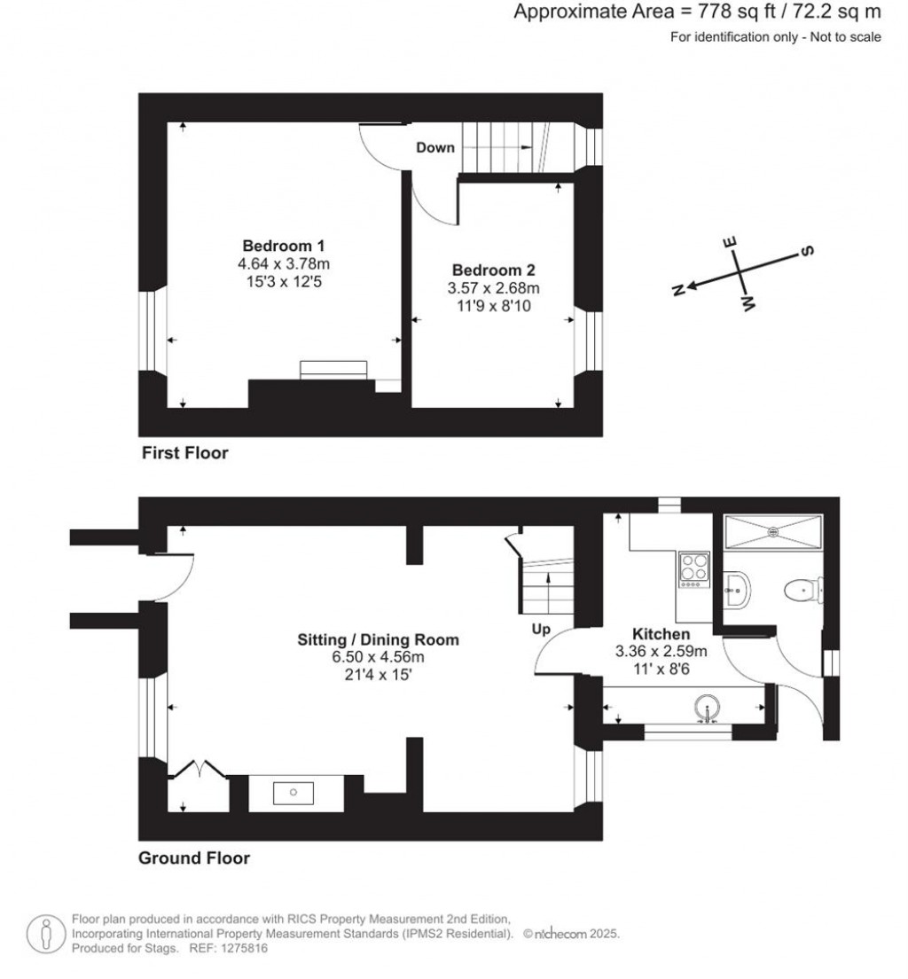 Floorplans For Buckland Monachorum, Yelverton