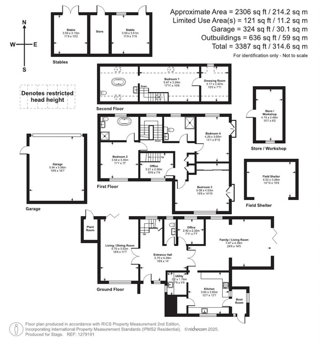 Floorplans For Trelowth, St. Austell