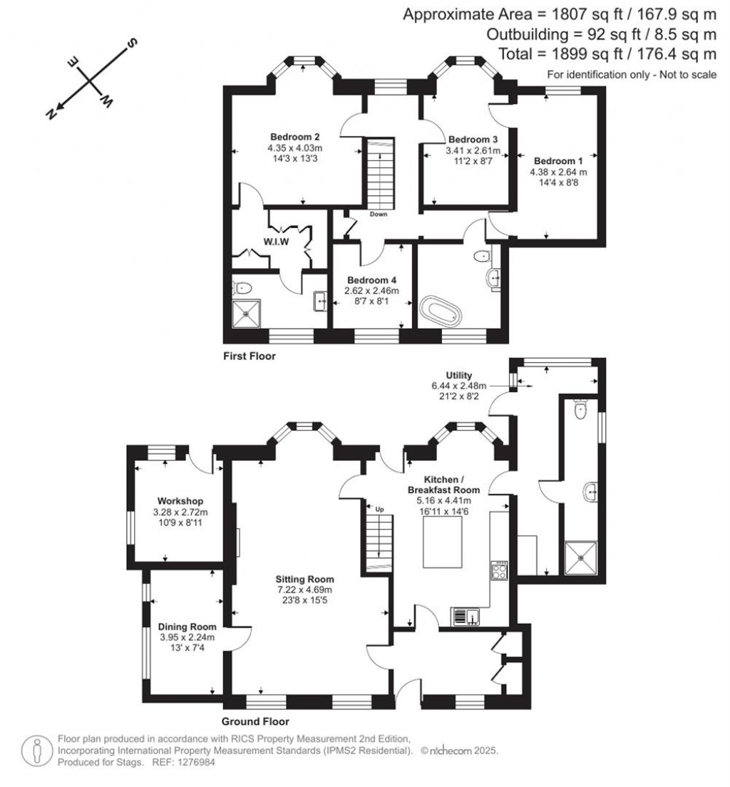 Floorplans For Turnpike, Sampford Peverell, Tiverton
