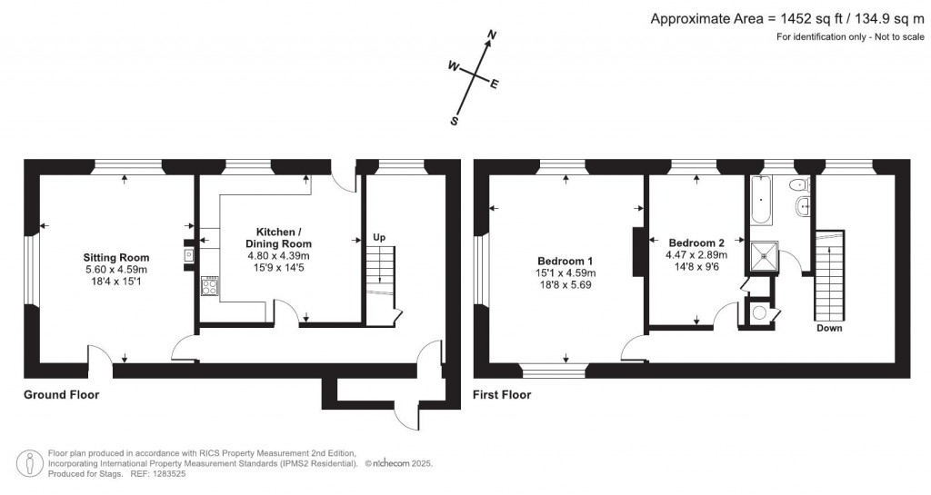 Floorplans For North Street, North Tawton
