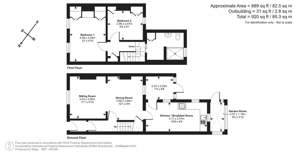 Floorplans For Hoopern Street, Exeter