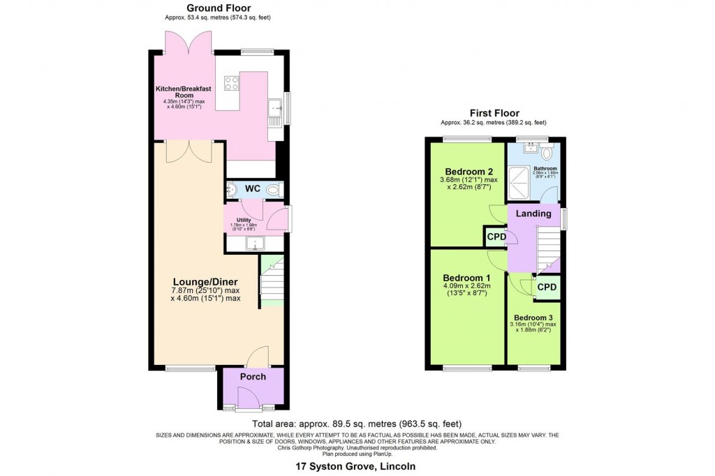 Floorplans For Syston Grove, Lincoln
