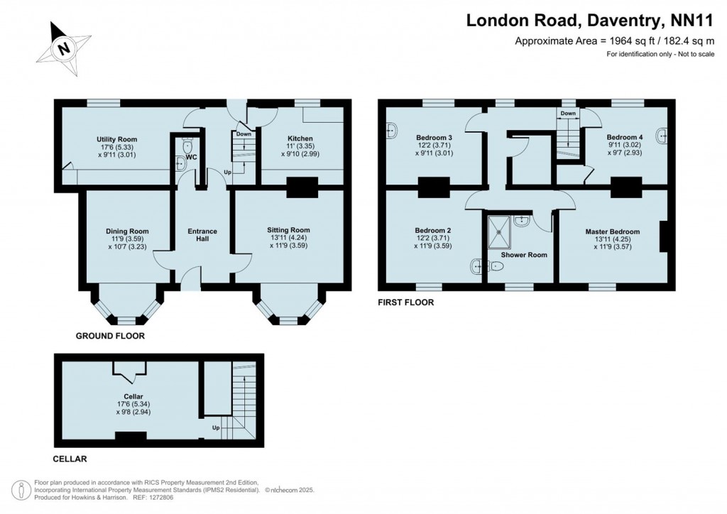 Floorplans For London Road, Daventry, NN11