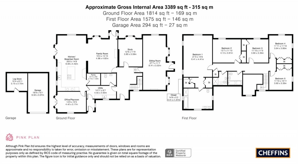 Floorplans For Upper Green, Higham