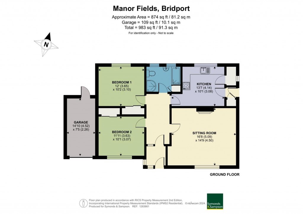 Floorplans For Manor Fields, Bridport