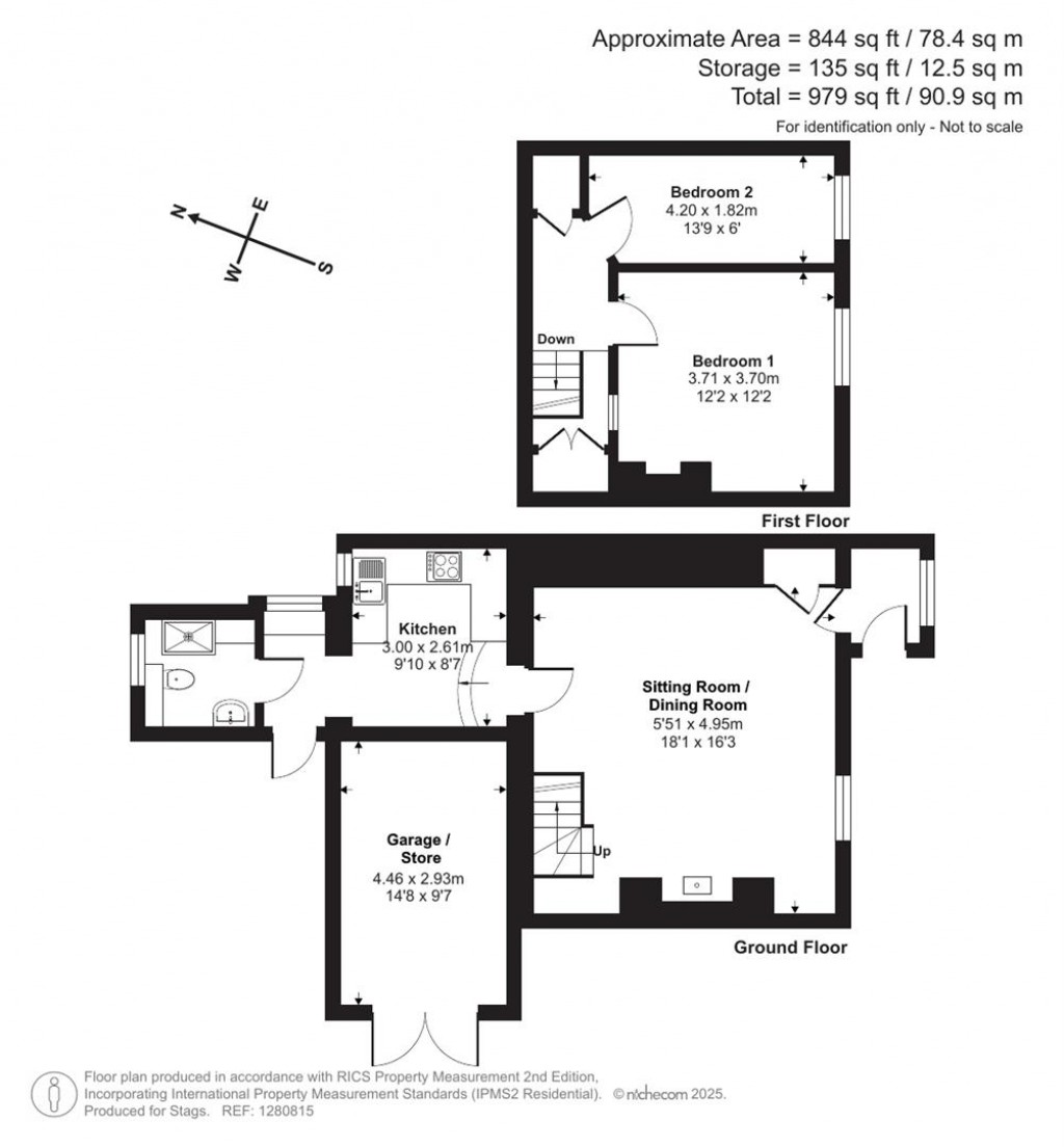 Floorplans For Broadwoodkelly, Winkleigh
