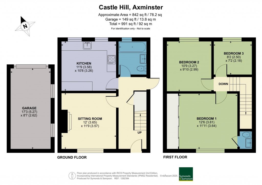 Floorplans For Castle Hill, Axminster